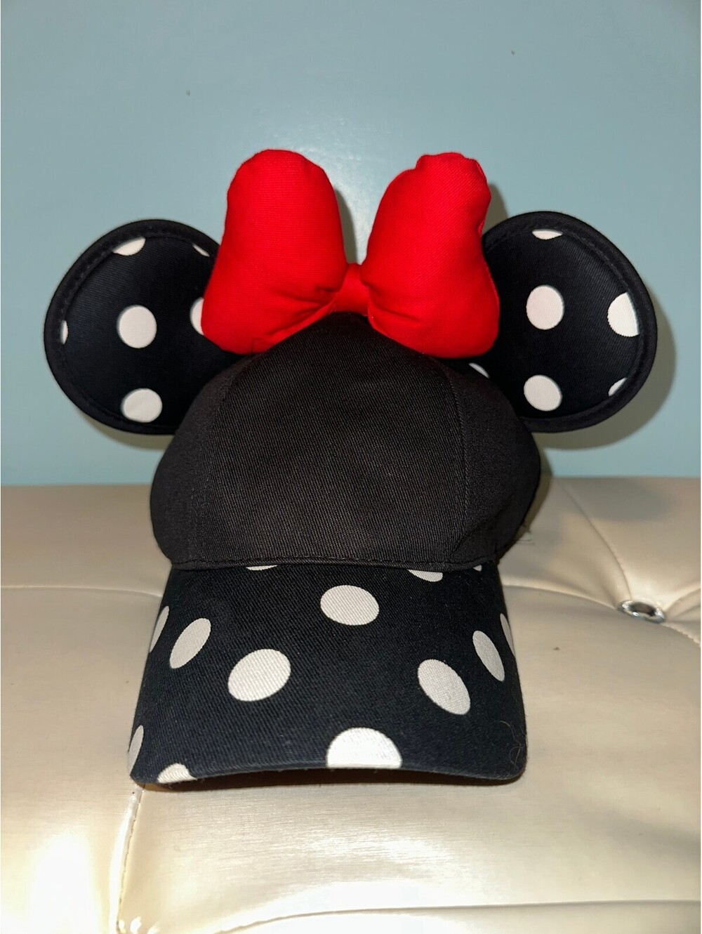 Disney Parks Minnie Mouse Ear Kidcore Y2K Baseball Cap